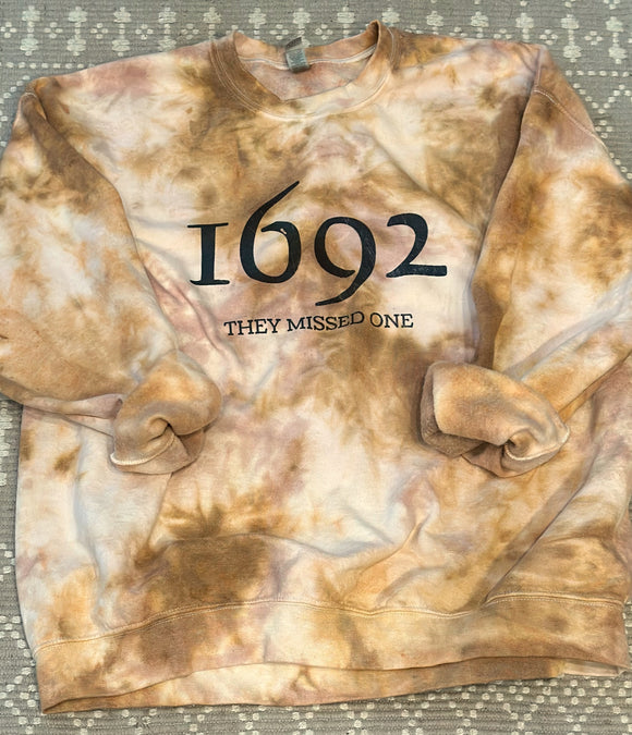 1692 rust dyed sweatshirt