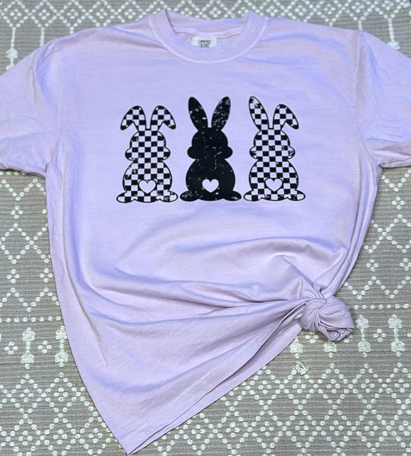 Grunge bunnies comfort colors T Shirt