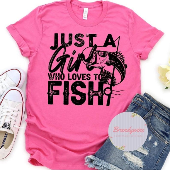 Just a girl who loves to fish