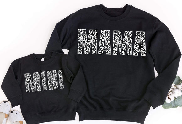 Animal print MAMA t shirt