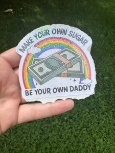 Make your own sugar sticker