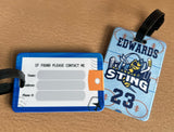 Sharks luggage / bag tag