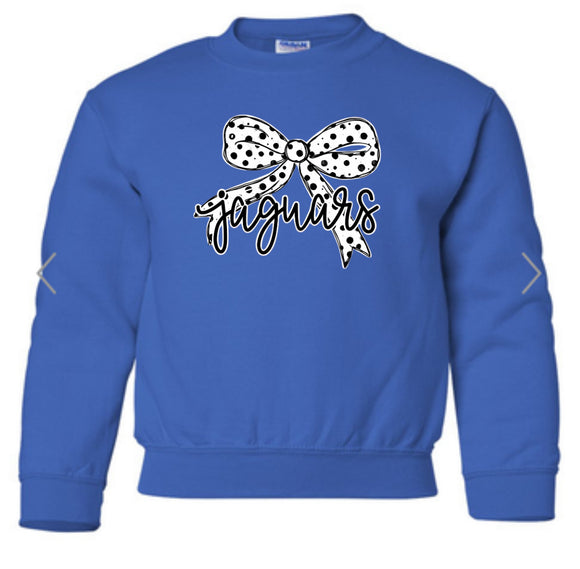 Jaguars bow crewneck