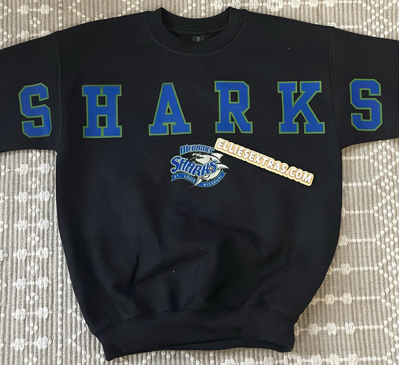 Sharks black sweatshirt