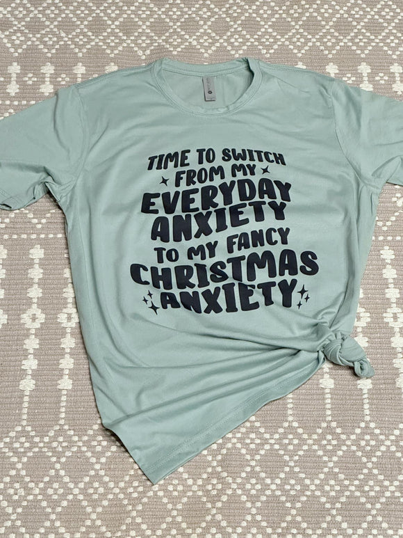 Fancy Christmas Anxiety T-Shirt