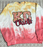 kc dyed sweatshirt