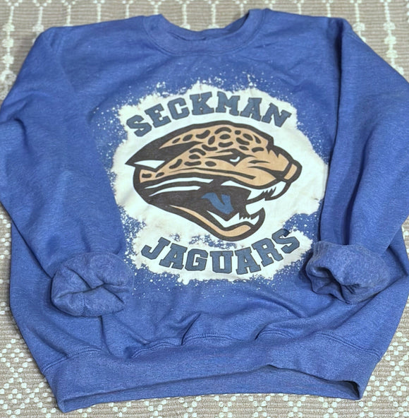 PTO Jaguars bleached sweatshirt