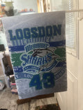 Custom hotel door flag