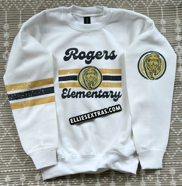 Retro rogers elementary sweatshirt