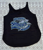 Faux Chenille SHARKS Tank Top