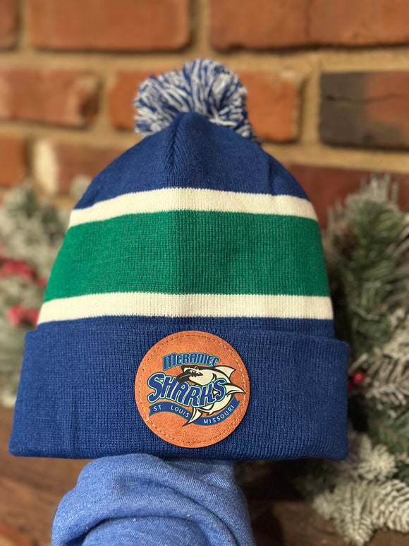 Sharks hockey sock hat PREORDER