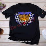 PTO Jaguars checker print T Shirt