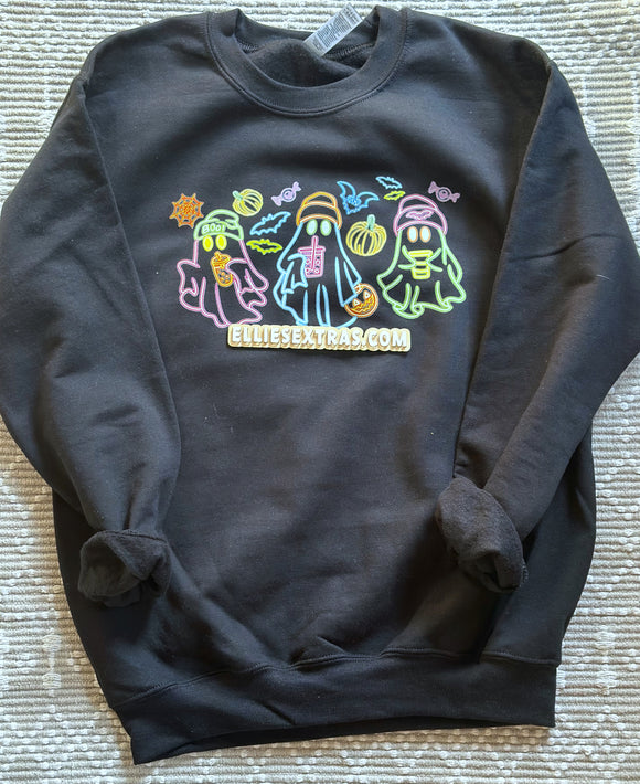 Glowing ghost sweatshirt