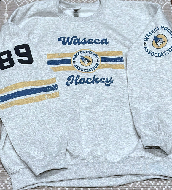 Waseca Retro grey sweatshirt