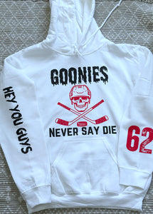 Goonies white hoodie