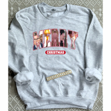 Merry Christmas pick your movie crewneck sweatshirt