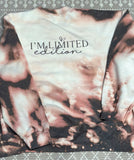 Im not perfect im limited edition bleached sweatshirt