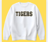 Oakville Tigers faux chenille patch sweatshirt