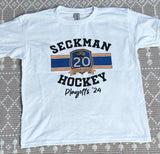 Seckman Hockey playoffs crewneck sweatshirt