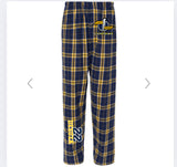 Custom plaid flannel pajama pants