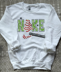 Tree cakes crewneck sweatshirt