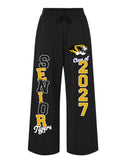 Custom Senior open bottom women’s wide leg sweatpants
