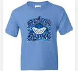 Schuster’s Sharks class tshirt Select pick up in shop to have it delivered to school