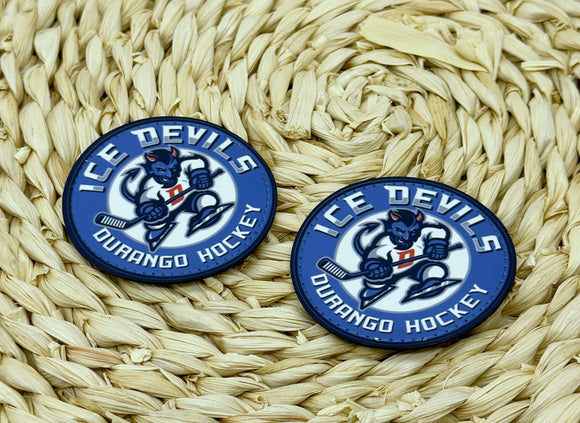 Ice devils circle hat patch JUST THE PATCH