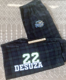 Custom plaid flannel pajama pants