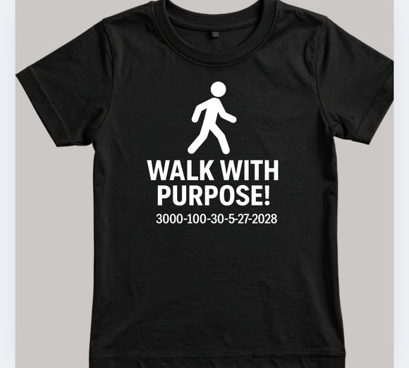 Walk with purpose drifit T-Shirt