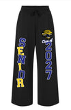 Custom Senior open bottom women’s wide leg sweatpants