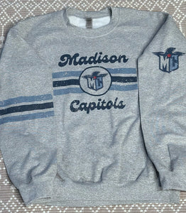 Madison capitols sport grey sweatshirt