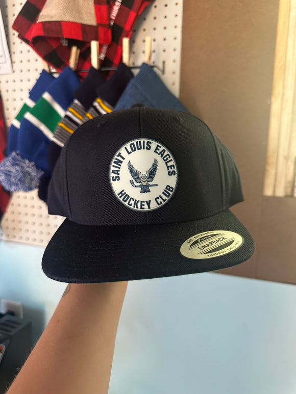 Eagles hockey flat bill SnapBack hat