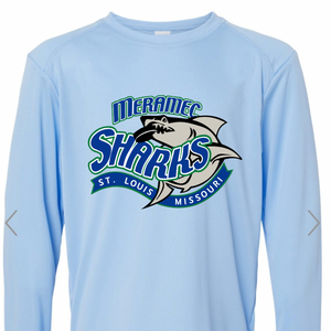 Sharks performance long sleeve t-shirt