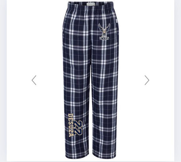 Eagles plaid flannel pajama pants