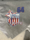 Custom printed sweatshirt blanket