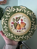 Certified International La Toscana salad/dessert plate, designed by Pamela Gladding.