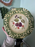 Certified International La Toscana salad/dessert plate, designed by Pamela Gladding.