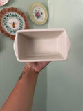 Vintage candy cane mini loaf pan set