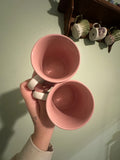 1991 Potpourri Press "Christina" ceramic coffee mug with a rose bouquet design