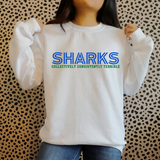 Sharks Collectively consistently terrible white sweatshirt