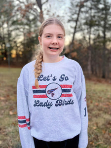 Lady Falcons Retro grey sweatshirt