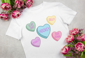 Hockey valentines day T Shirt