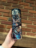 Horror halloween 20oz skinny tumbler