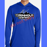 Cornhole central performance hoodie