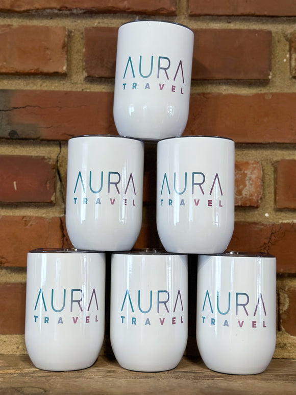 Aura travel wine tumbler