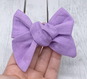 Purple Avery bow