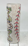 baseball mom 20oz skinny tumbler