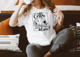 Does this coffee make me look alive tee