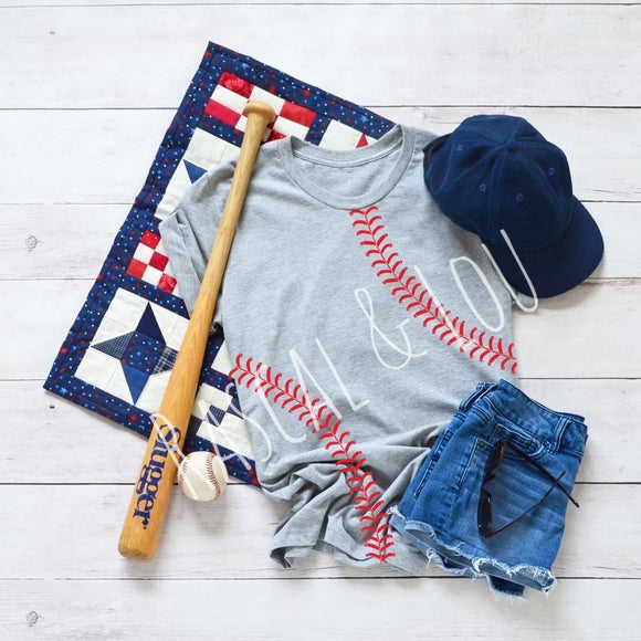 Baseball stitching T-Shirt